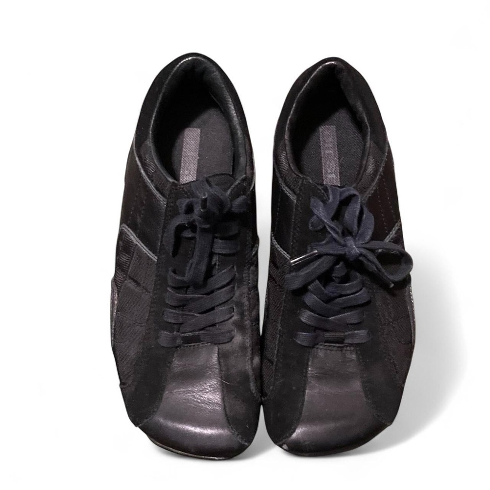 Diesel Auriga black square toe driving shoes archive vtg 00s Men's 9 US